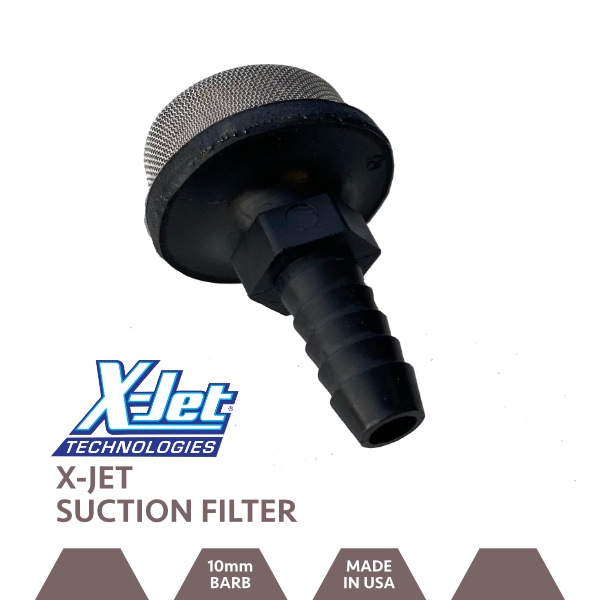 X-Jet Filter with Hose Barb